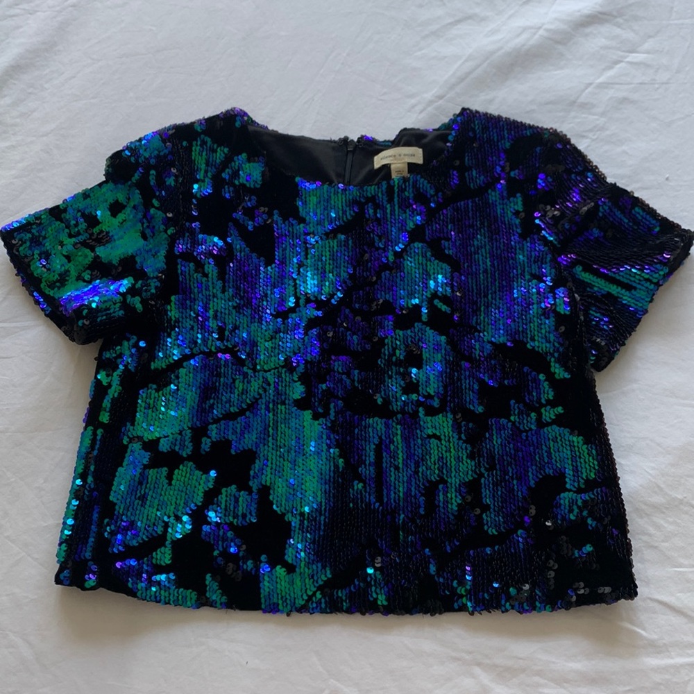 Sequin top